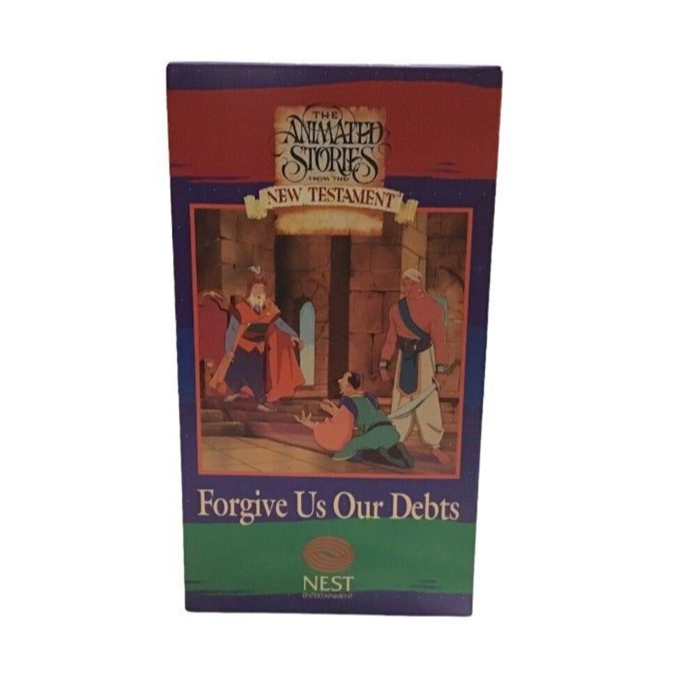 The Animated Stories from the New Testament Forgive Us Our Debts VHS Video Tape